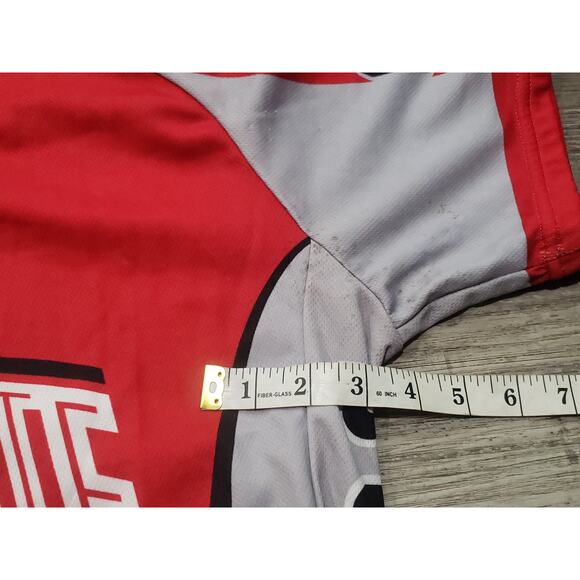 Adrenaline Promo Ohio State Buckeyes College Front 3/4 Zip Cycling Jersey Shirt - Picture 10 of 14
